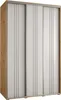 MEBLE KRYSPOL Davos 6 Schrank, drei Türen - 235,2x160x60 cm Produktbild-Vorschau 1