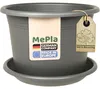 MePla - Set - Pflanzkübel Cylindro ø 60 + Untersetzer ø 58 Produktbild-Vorschau 1