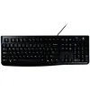 A black Logitech K120 keyboard is shown against a white background. Anteprima dell’immagine prodotto