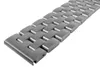 Minott Uhrenarmband | Edelstahlband massiv silberfarben Produktbild-Vorschau 3