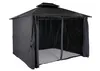 Hardtop Pergola HWC-M81, Pavillon, Aluminium Dachstreben Produktbild-Vorschau 8