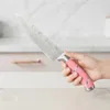 UISEBRT Kochmesserset 6 teilig Küchenmesser Set Edelstahl Produktbild-Vorschau 9