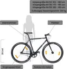 Galano Blade Fixie Fahrrad 28 Zoll Singlespeed 165 - 195 cm Produktbild-Vorschau 2