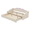 Daybett 90x200 ausziehbar auf 180x200 cm Polsterbett Beige Produktbild-Vorschau 8