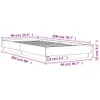 VidaXL 839604, Eiche, 93 cm, 2,03 m, 23 cm, 900 x 2000 mm, Produktbild-Vorschau 7