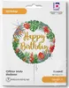 Palloncino Karaloon Tropical Birthday in foil rivestito di Anteprima dell’immagine prodotto 2