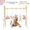 LuMali Baby Gym mit 5 Spielzeugen & Matte , Spielbogen Produktbild-Vorschau 4