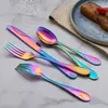 Regenbogen Besteckset für 8 Personen, 40-teiliges Produktbild-Vorschau 4