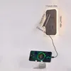 LED Wandlampe Schwarz – Schwenkbare Leselampe Wandmontage Produktbild-Vorschau 14