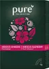 A box of Pure Tea Selection Hibiscus-Raspberry fruit infusion tea. Voir les images du produit
