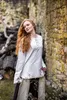 Mittelalter Bluse Weiß "Tilda" XL Produktbild-Vorschau 1