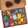Drevené Bloky Montessori Puzzle Bloky Náhľad obrázku produktu 1