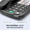 Protectly® Kabelgebundenes Seniorentelefon – SOS-Taste, Produktbild-Vorschau 9