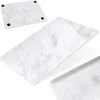 Robustes Schneidebrett aus grauem Marmor zum Schneiden und Produktbild-Vorschau 11