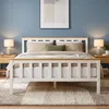 Homestyle4u Holzbett 140x200 Weiß Doppelbett Lattenrost Produktbild-Vorschau 21