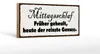 Holzschild Spruch 27x10cm Mittagsschlaf früher geheult Produktbild-Vorschau 1