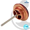 tecuro Universal Ablaufventil rot RAL 3003, 1 1/4 Zoll - Produktbild-Vorschau 6