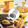 7-Rad Pizzaschneider aus Edelstahl – Verstellbarer Produktbild-Vorschau 6
