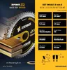 Amboss Ø165 Akku Hand- Kreissägeblatt Set passend für Bosch Produktbild-Vorschau 4