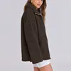 ASKSA Damen Teddy Fleece Jacke Warme Flanell Jacke Dicke Produktbild-Vorschau 4