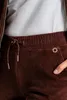 Bequeme Damen-Velours-Trainingsanzughose Mit Hohem Bund Und Produktbild-Vorschau 6