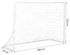 Dwie bramki piłkarskie z siatką do piłki nożnej 180x122cm Podgląd zdjęcia produktu 3