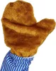 Detailaufnahme flauschige Plüsch-Tatze als Handschuhe Produktbild-Vorschau