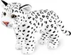 BRUBAKER Leopard plyšový - 30 cm mäkká hračka - Detská Náhľad obrázku produktu 2