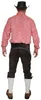 Trachten lederhose Knielederhose Rindsvelour Dunkelbraun, Produktbild-Vorschau 4
