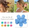 Kavya Hair Clip Flower Velká neklouzavá 8 kusů Dámská Náhled obrázku produktu 6