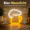 Bier Neon Schild LED, Bierglas Neon Licht mit USB und Produktbild-Vorschau 2