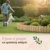 Floranica drevený okraj záhona 10 x 200 cm prírodný obruba Náhľad obrázku produktu 6