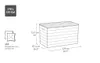 Keter Astoria Gartenbox 570L wetterfest, Kunststoff, Produktbild-Vorschau 4