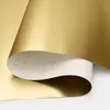 10 m goldmattes Geschenkpapier, 43 cm, einfarbig, Produktbild-Vorschau 3