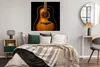 MuchoWow® Poster Akustische Gitarre auf schwarzem Produktbild-Vorschau 4
