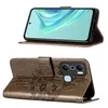 Infinix Hot 20 Play Hülle, Schmetterling Prägung Flip Leder Produktbild-Vorschau 2