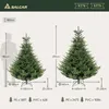 Salcar Kunstkerstboom, 180/210 cm, kerstboom, realistisch, Productafbeelding-voorbeeld 9