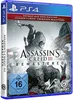 The image shows the front and side of a PlayStation 4 game case for Assassin's Creed III Remastered. Produktbild-Vorschau