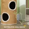 PawHut Krabpalen toren, 60 cm hoog, kattentoren met 2 Productafbeelding-voorbeeld 5