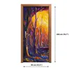 Türposter 90x200 cm Türaufkleber Türtapete Türfolie Produktbild-Vorschau 2