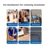A07C 4in1 Profi Handtacker mit 800 Klammern Nagler Tacker Produktbild-Vorschau 10