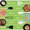 Silikonowy zestaw przyborów kuchennych, 446 stopni Podgląd zdjęcia produktu 6