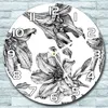 Wanduhr aus Glas Rund fi 30 Gepunktete Lillie Quarz Deko Produktbild-Vorschau 1