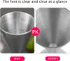 Cocktail Messbecher, 304 Messbecher aus Edelstahl, Produktbild-Vorschau 2