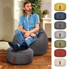 Green Bean® Sitzhocker "Home Linen" 45x25cm mit EPS Perlen Produktbild-Vorschau 1