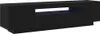 mobile TV vidaXL nero 160 x 35 x 40 cm materiale in legno Anteprima dell’immagine prodotto 1