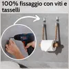 DEKAZIA® Porta carta igienica adesivo portarotolo carta Anteprima dell’immagine prodotto 5