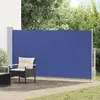 vidaXL Seitenmarkise 160x300 cm Blau Produktbild-Vorschau 2