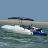 vidaXL 4-Bow Bimini-Top mit Mesh-Seitenteilen Produktbild-Vorschau 2