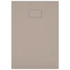vidaXL Duschwanne SMC Braun 100x70 cm Produktbild-Vorschau 5